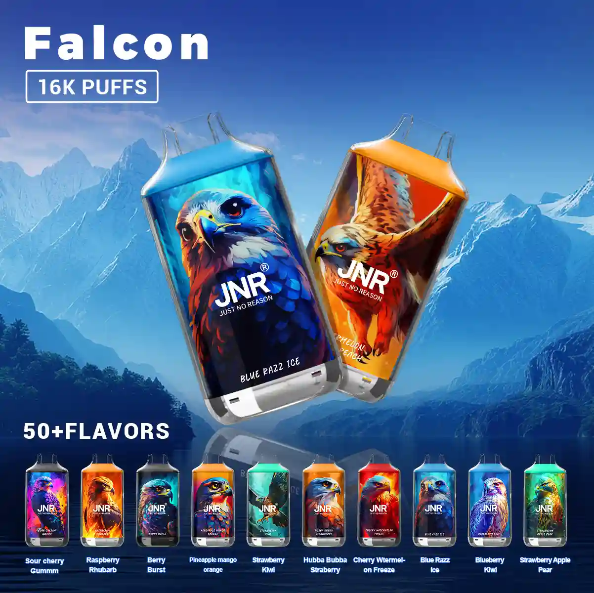 JNR Falcon 16000 Puffs Disposable Vape