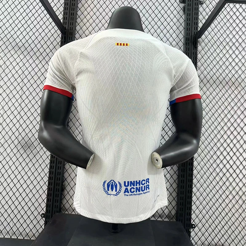 Player 2023-24 Barcelona away GAVI LEWANDOWSKI F. DE JONG PEDRI FERMíN Football jersey