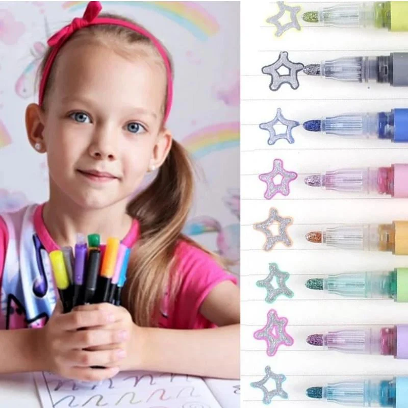 🎄Christmas 🔥🖌2023 Best-Selling Dual-Line Highlighter