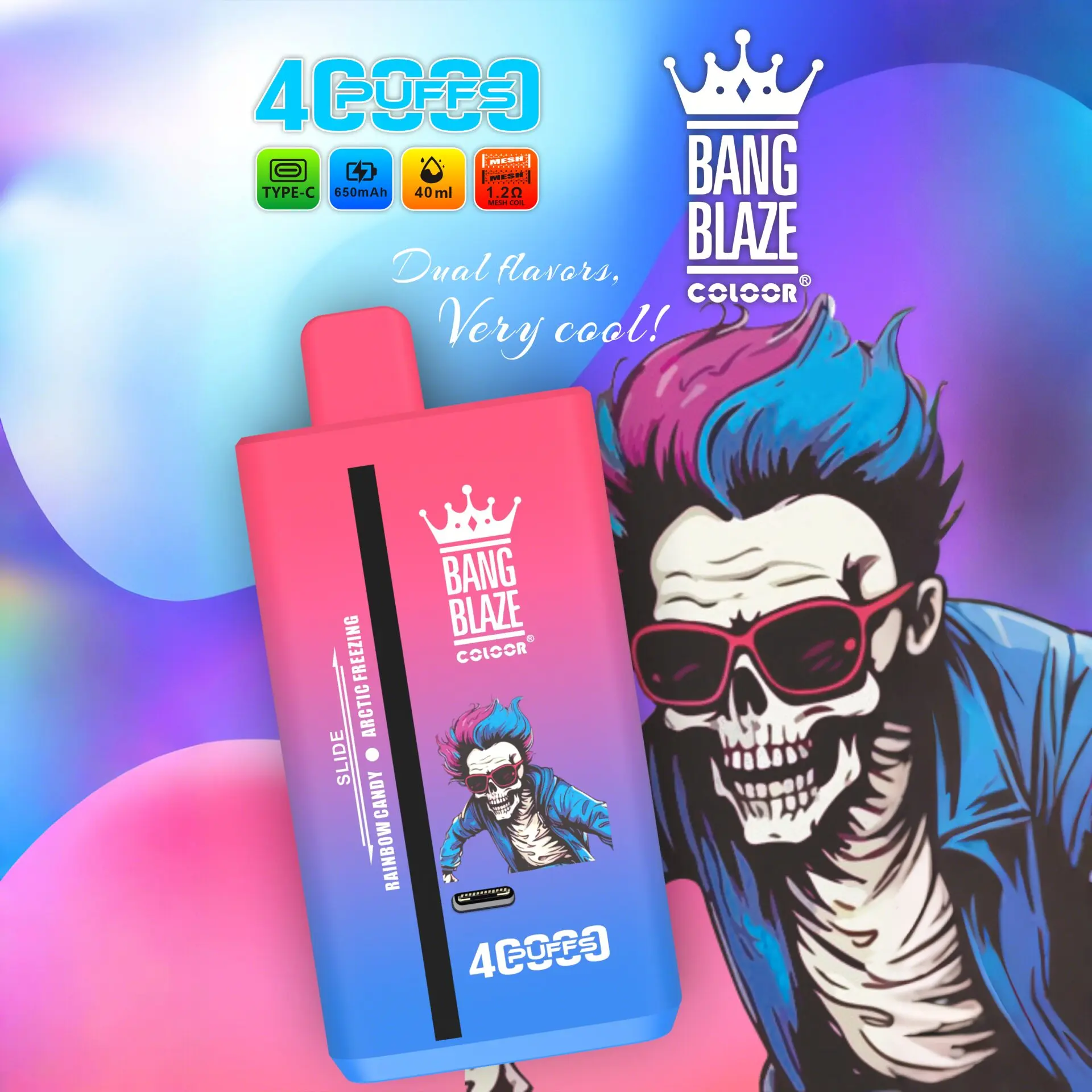 Bang Blaze 40K Double Taste Disposable Vape(3 pieces)