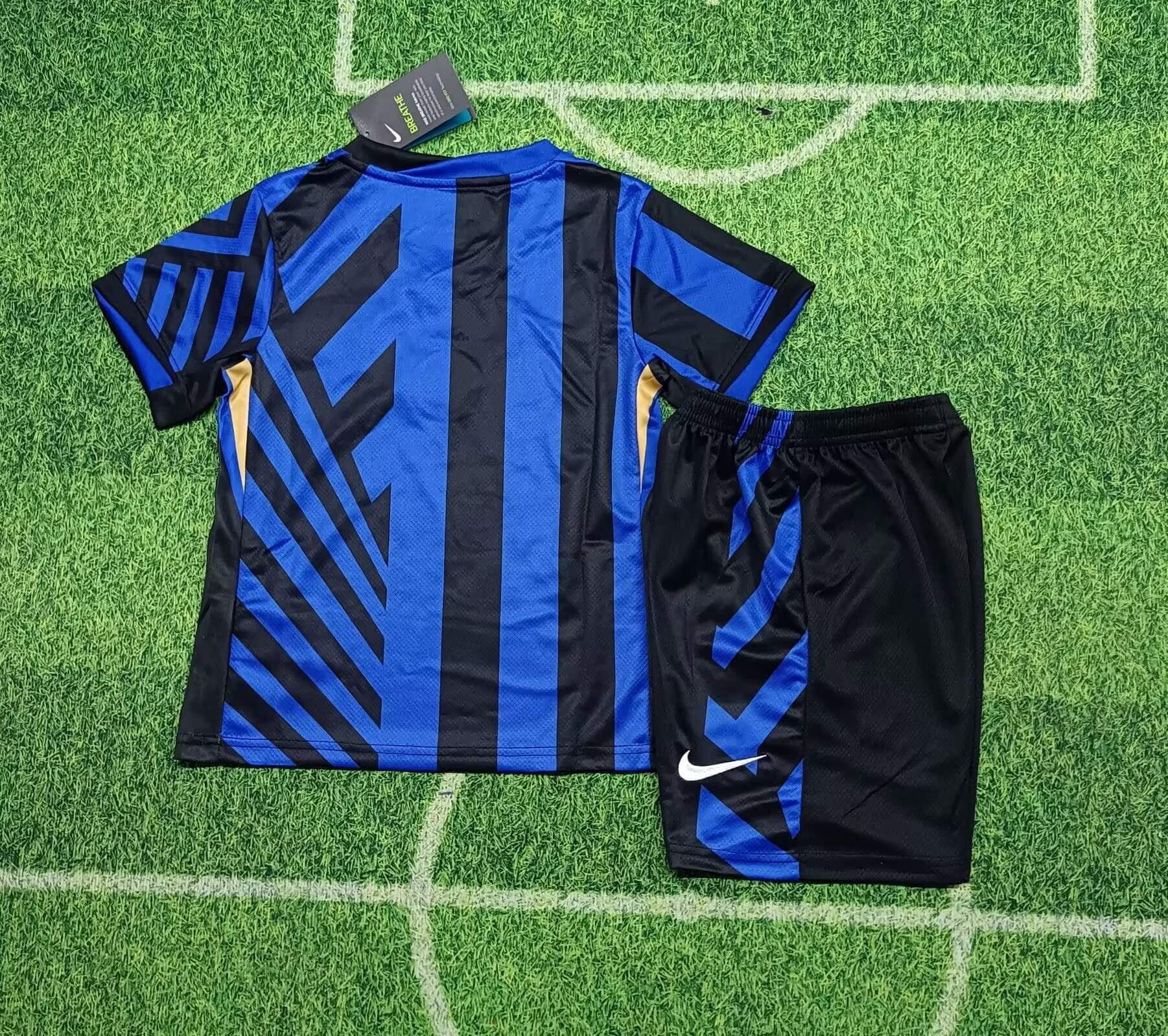 2024/2025 Kids Size Inter Milan Home Football Jersey1:1 Quality Thai