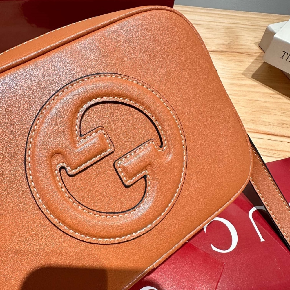 Gucci Blondie Mini Shoulder Bag Brown 20Cm 820429 Aaedb 2718