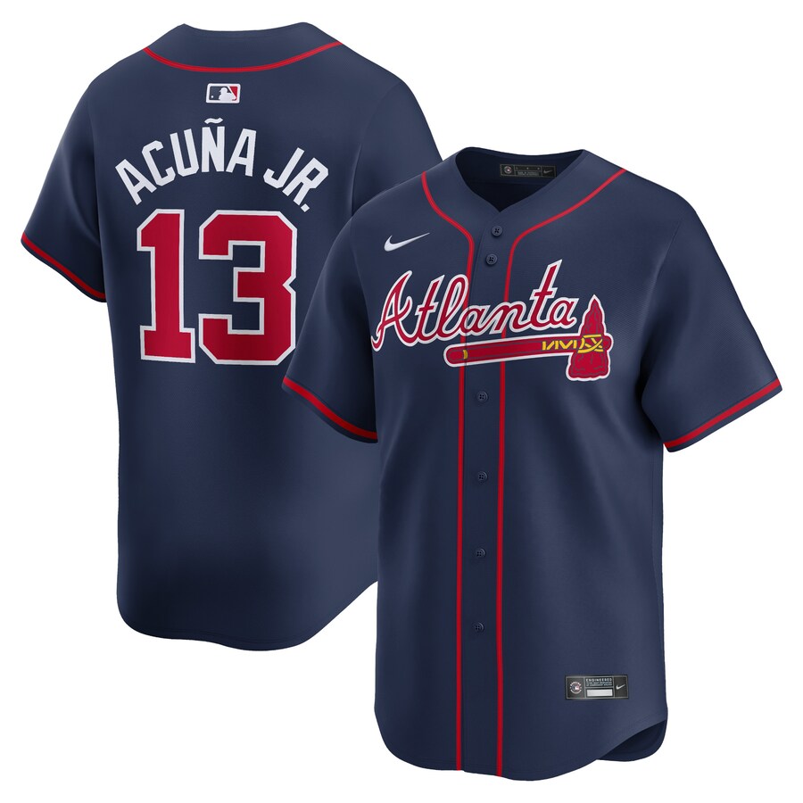 Ronald Acuña Jr. Atlanta Braves Alternate Limited Player Jersey  Navy