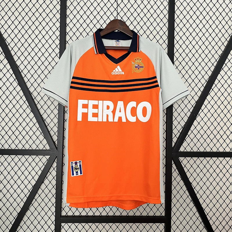 Retro 1998-99 Deportivo La Coruna Third Away Football jersey retro