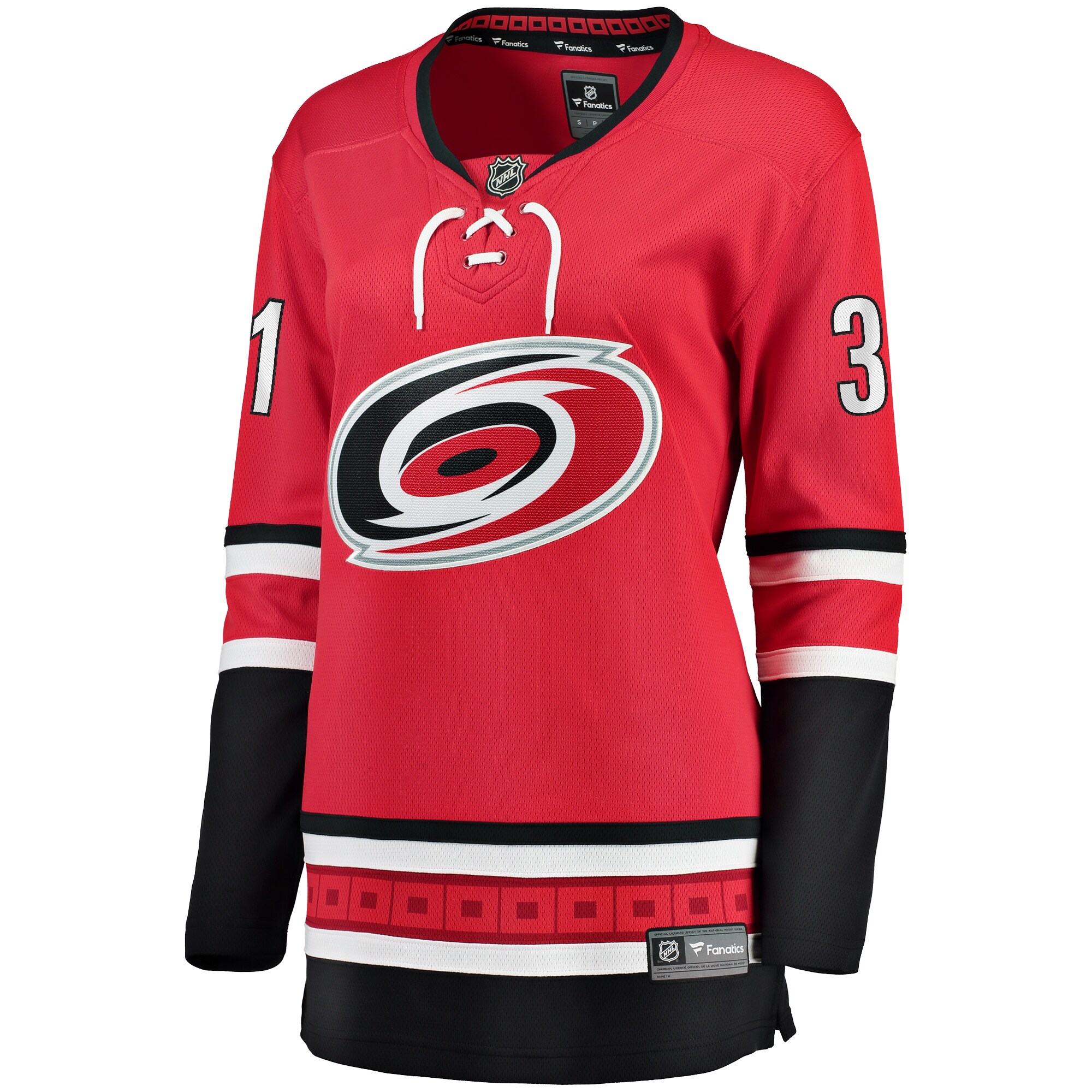 Frederik Andersen Carolina Hurricanes Fanatics Women’s Alternate Breakaway Player Jersey – Red