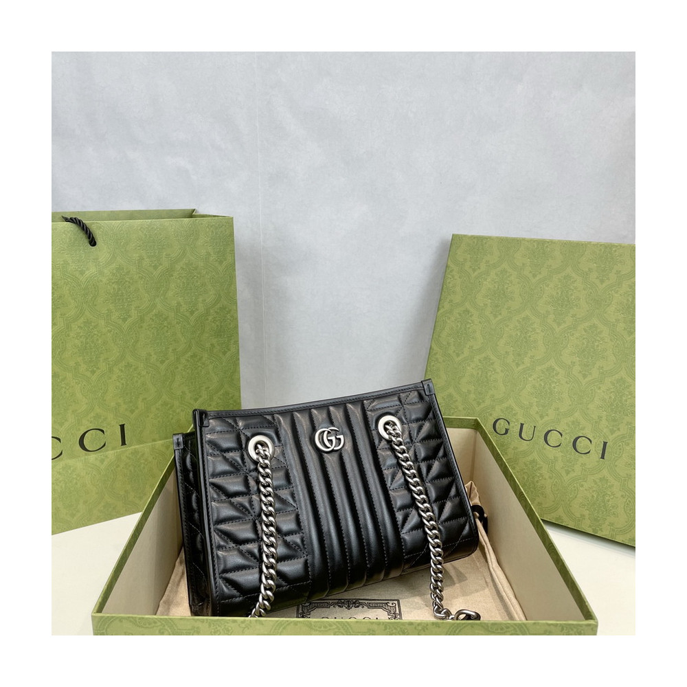 Gucci GG Marmont Small Tote Bag Black
