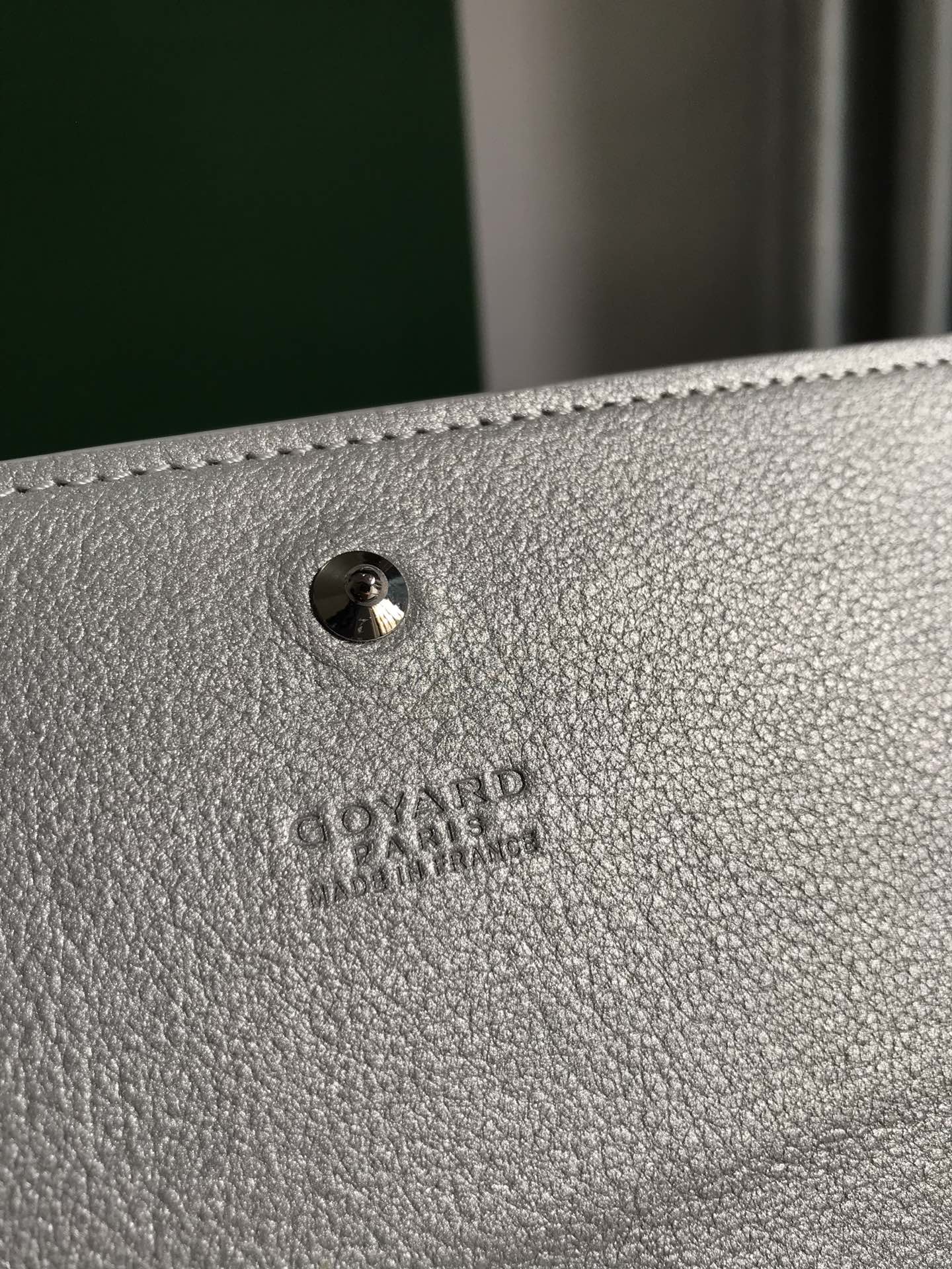 Goyard Varenne Continental Wallet 19 Cm Gray Goyardine Canvas