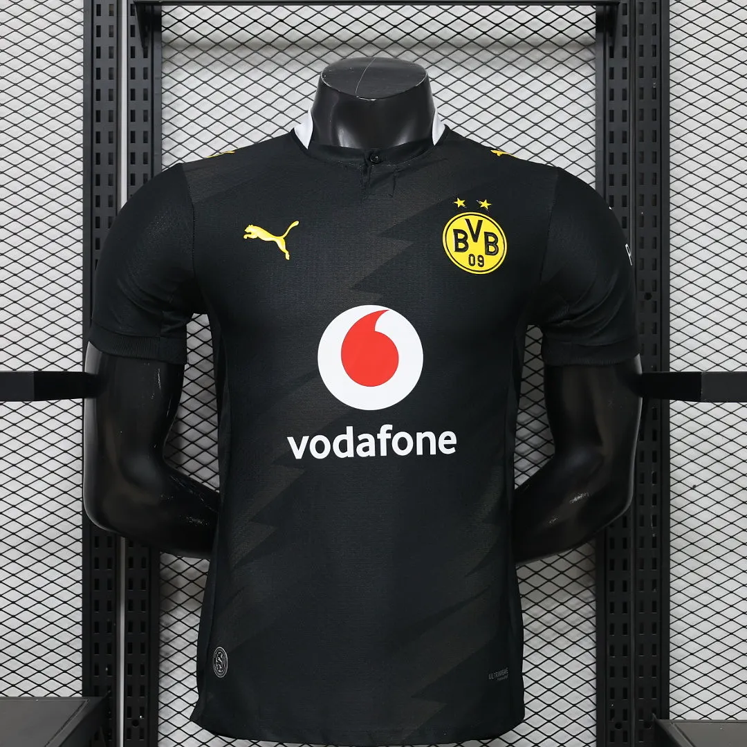 2026/27 Bundesliga Dortmund Team Away Football Jersey Player Version - JerseyFun