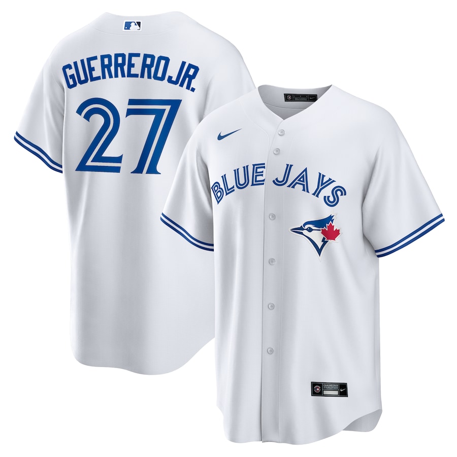 Vladimir Guerrero Jr. Toronto Blue Jays Home Player Name Jersey White