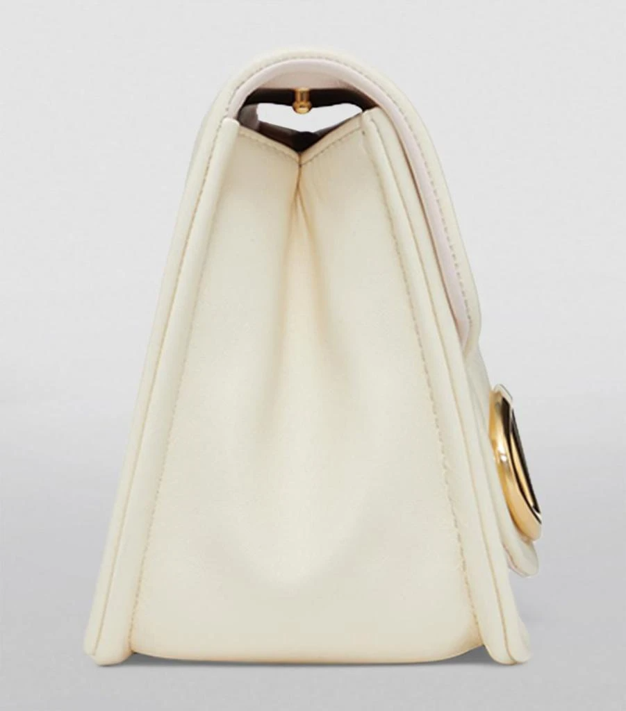 Valentino Garavani VLogo 1960 Nappa Leather Shoulder Bag White 28Cm