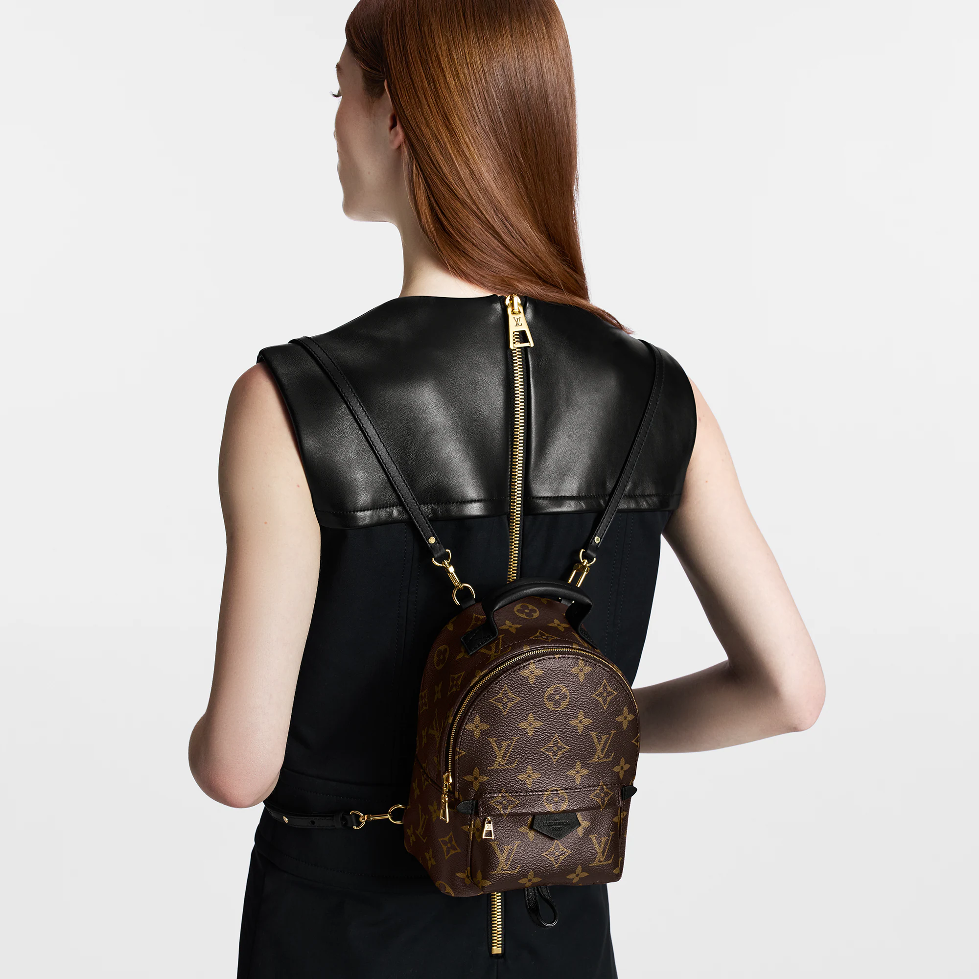 Louis Vuitton Palm Springs Backpack Mini Monogram Canvas – 17cm/6.7in