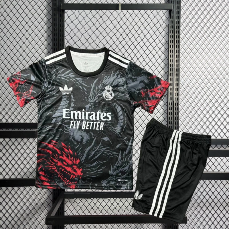 2025-26 Real Madrid Special Edition kids Football jersey