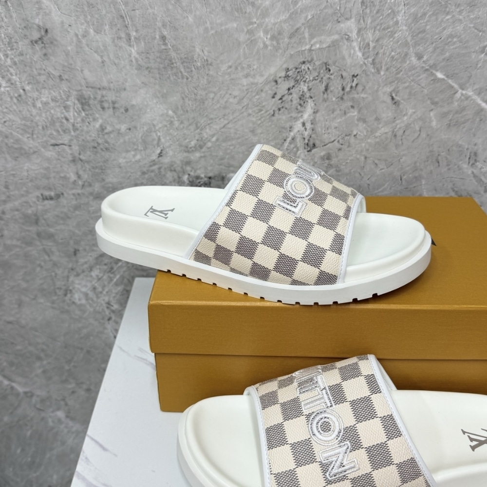 Louis Vuitton Miami Mule White