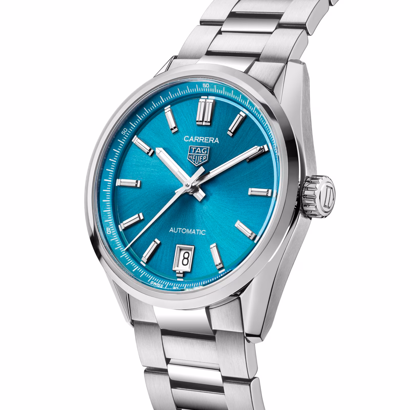 TAG Heuer Carrera Date 36mm Unisex Watch Turquoise WBN2316.BA0001