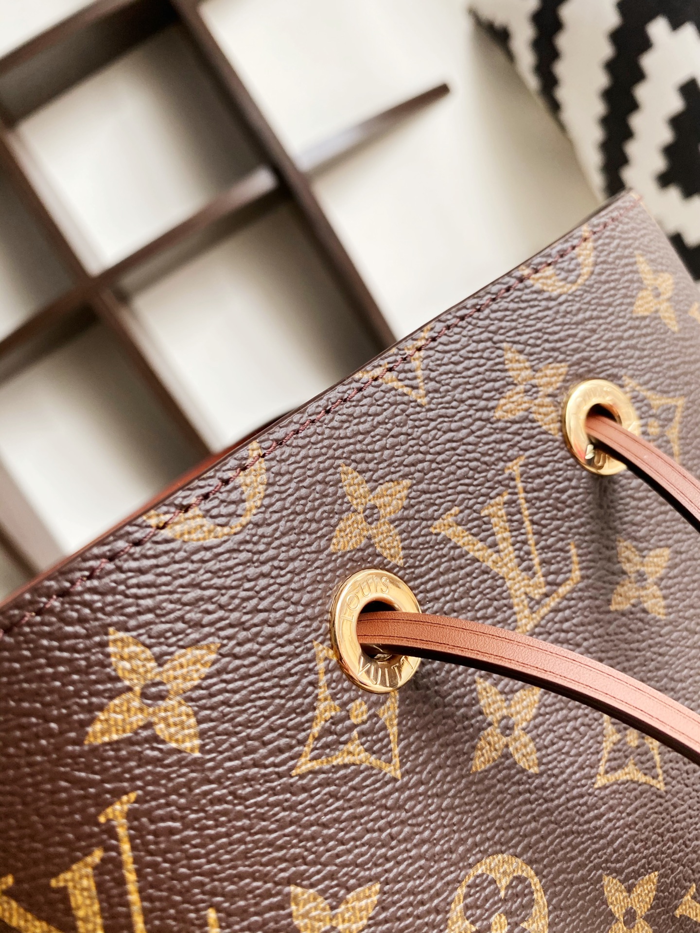 Louis Vuitton N Ono  Mm Brown M44887