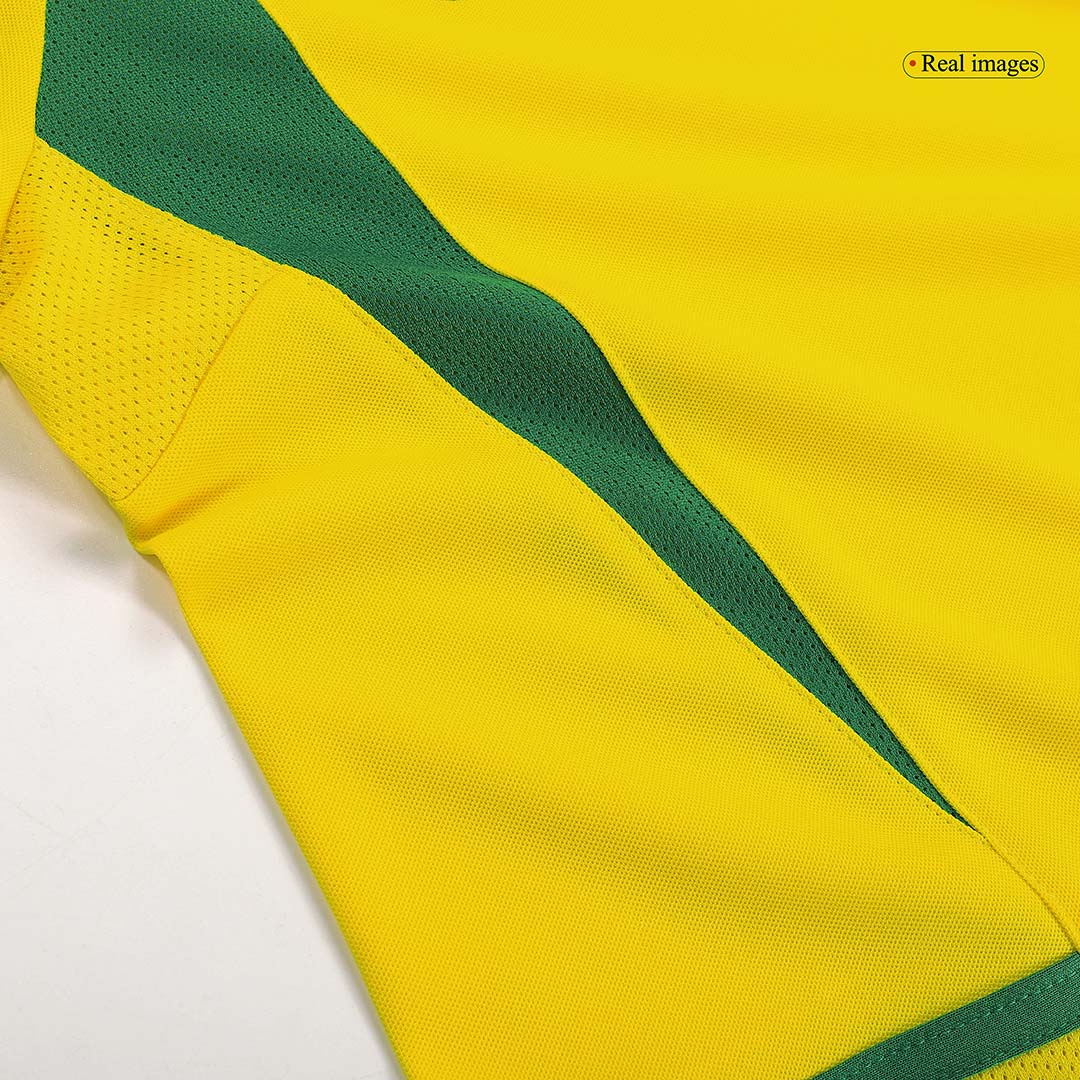 Brazil 2002/03 Home Retro Football Jersey