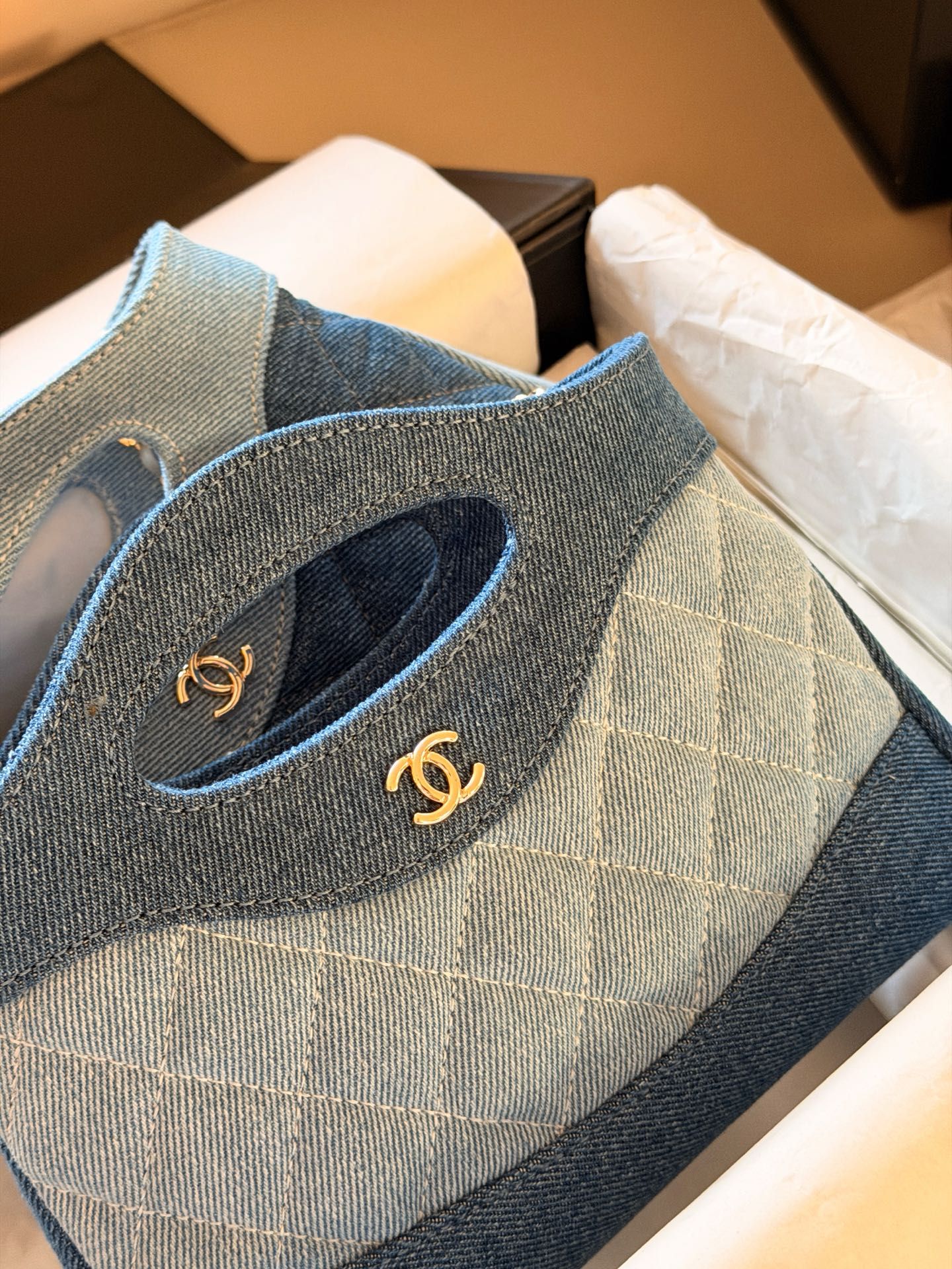 CHANEL 31 Nano Denim Bag