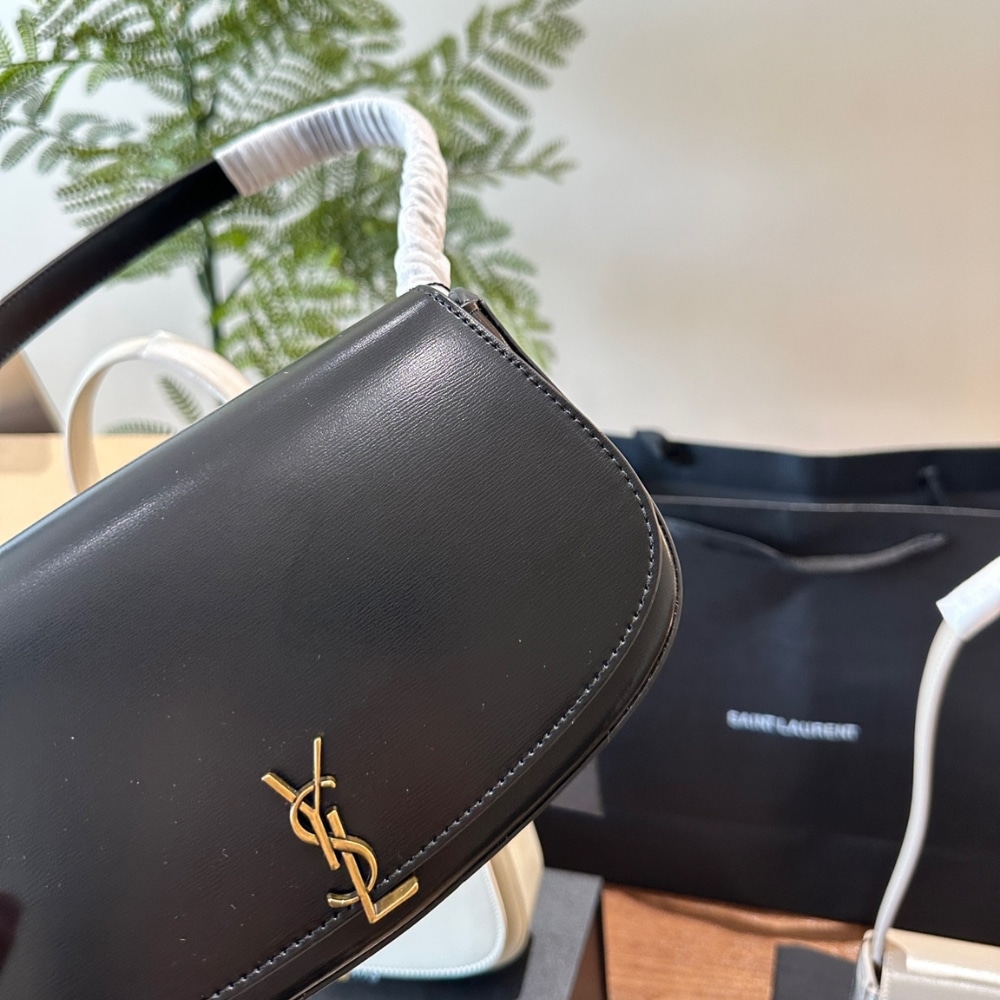 Saint Laurent Mini Voltaire In Box Black 17Cm