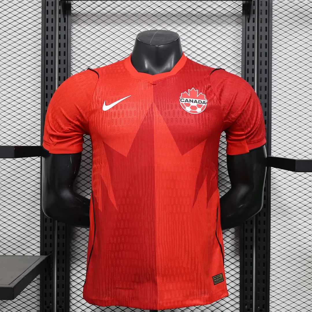 World Cup 2026 Canada Team Home Football Jersey Player Version