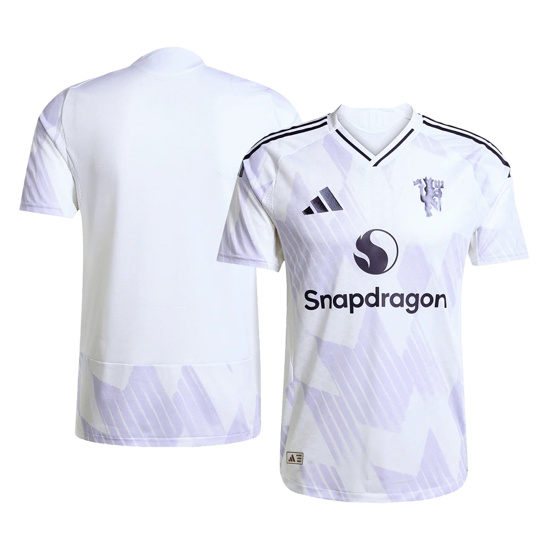 Manchester United Away Player Version Soccer Jersey 2025/26