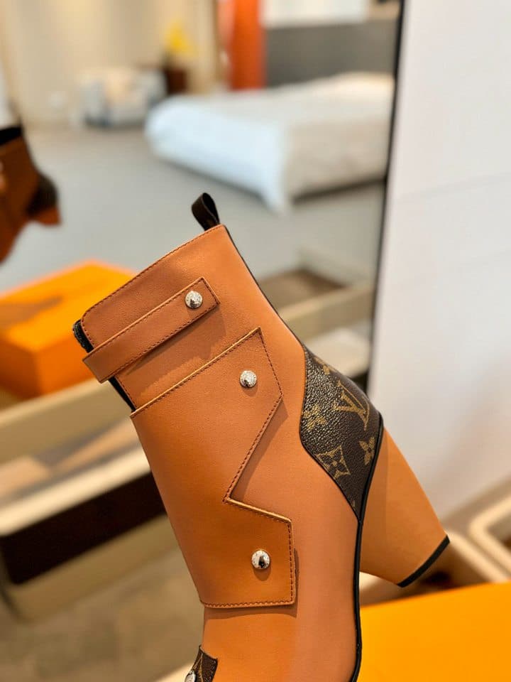 Louis Vuitton Trinity Boot Monogram And Brown