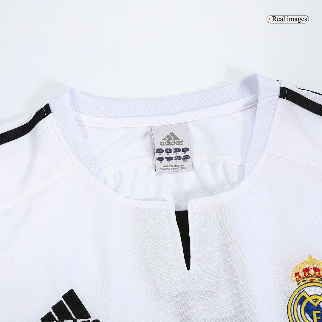 Real Madrid 2003/04 Home Retro Football Jersey