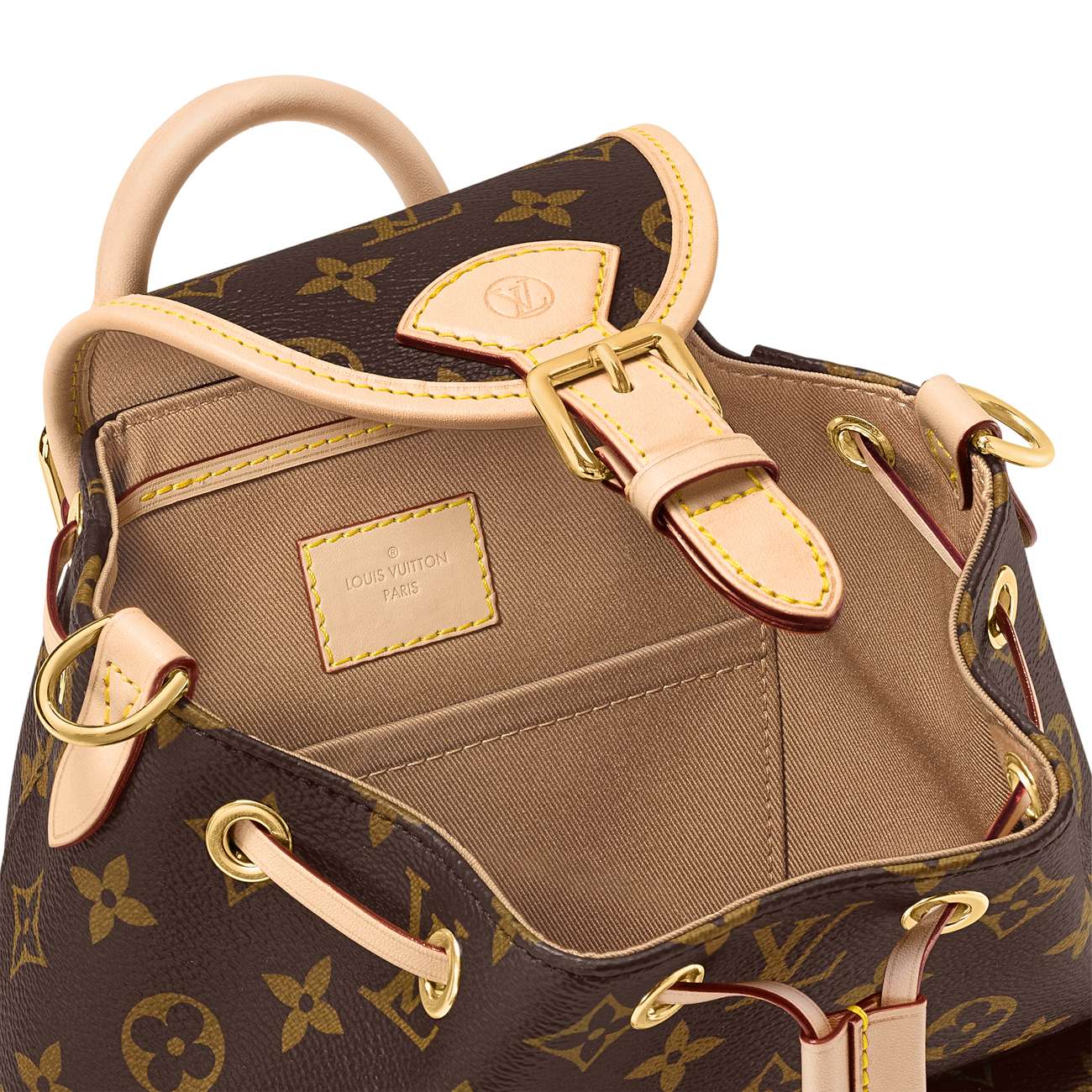 Louis Vuitton Excursion Monogram Backpack Brown 23Cm M46932