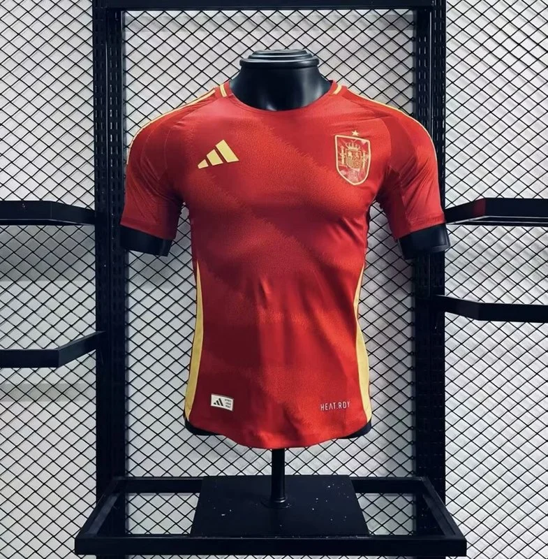 2024-25 Spain Euro Home Jersey Player Version