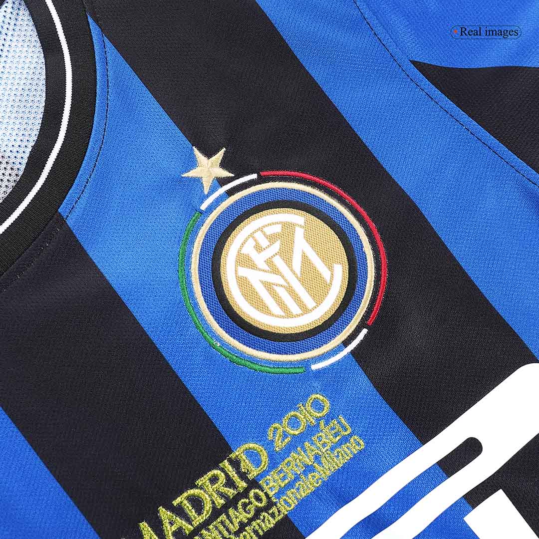 Inter Milan 2009/10 Home Retro Football Jersey - UCL Final