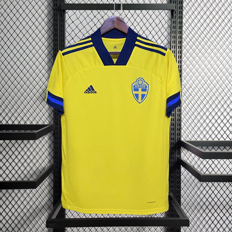 Retro 2020-21 Sweden Home Football jersey retro