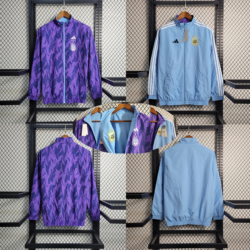 2023    Double-sided Windbreaker Argentina 3-star