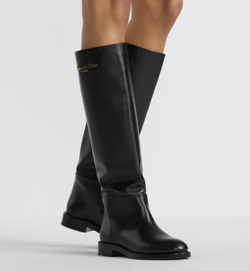 DIOR Town Boot Black Supple Calfskin