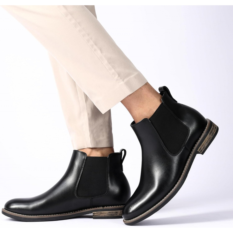 Men's Suede Leather Chelsea Ankle Boots