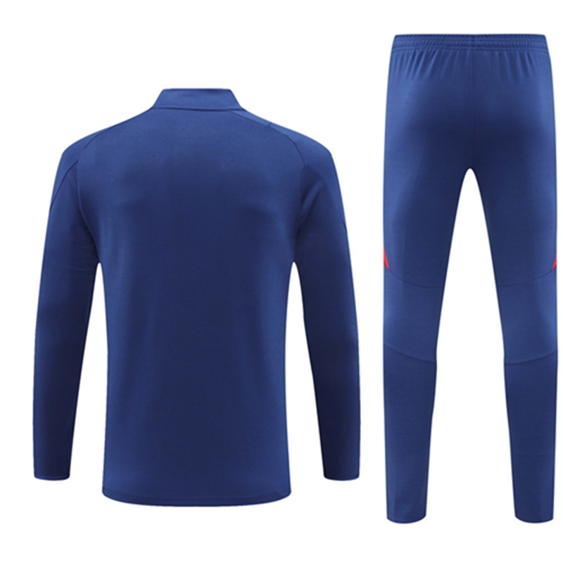 2024-25 Spain Royal Blue Long Sleeve Training Suit