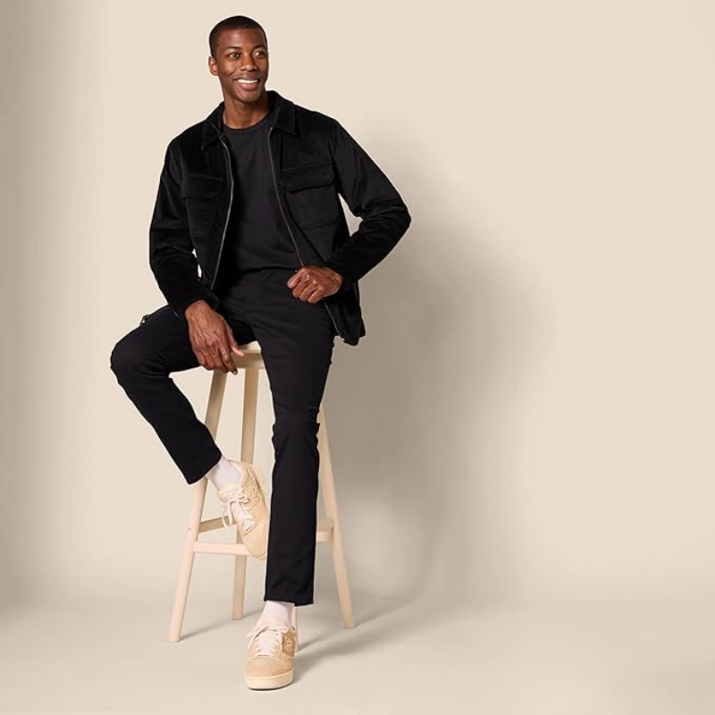 Essentials Men's Stretch Twill Casual Pants