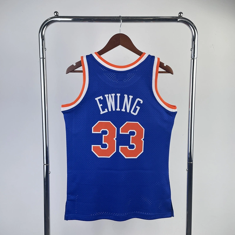 1991 New York Knicks 33 EWING Basketball jersey