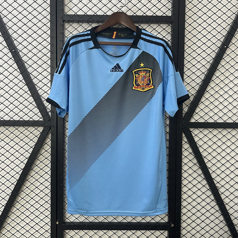 Retro 2012 Spain Away football jersey retro