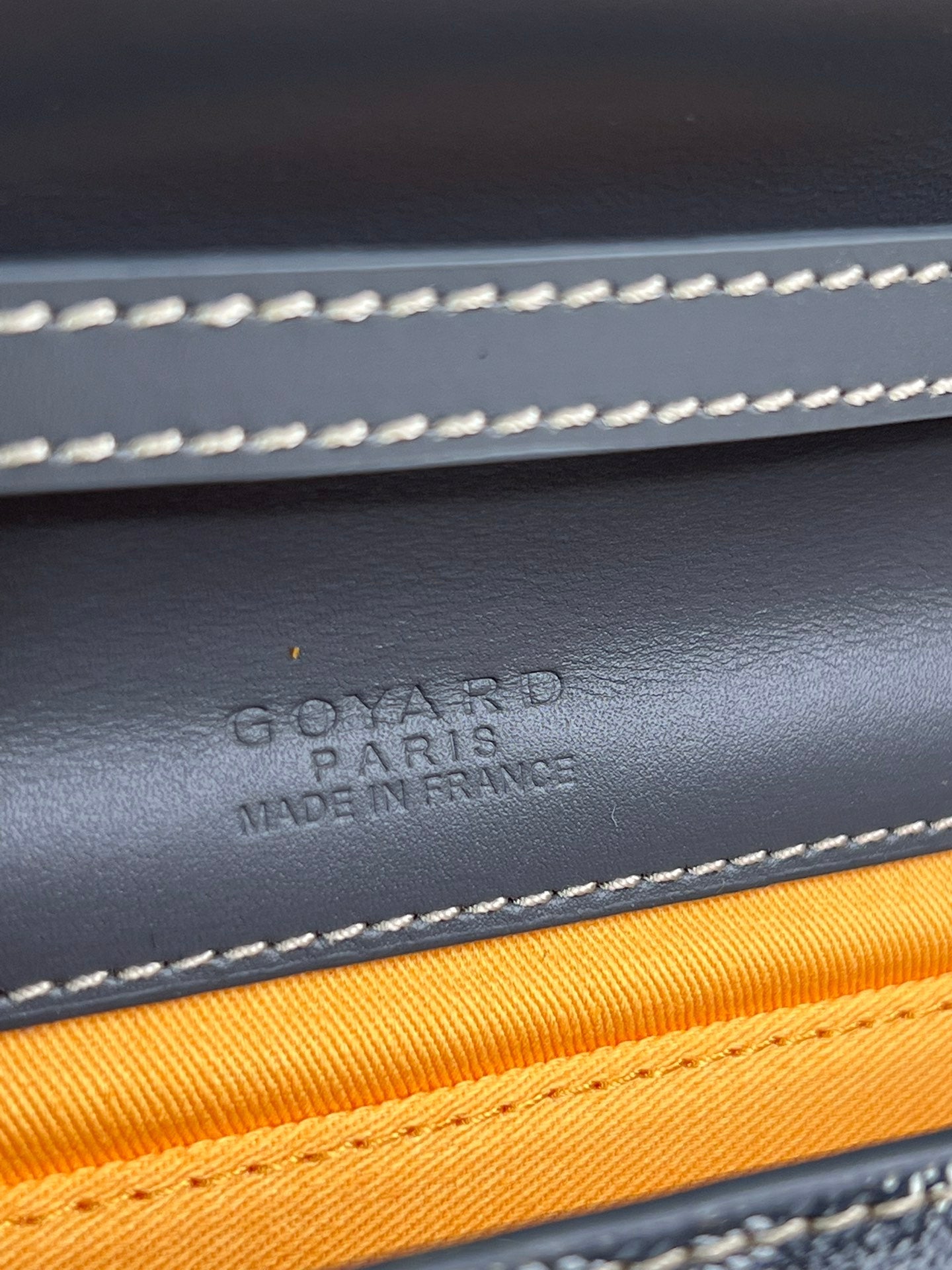 Goyard Monte-Carlo Pm Clutch 25 Cm Gray Goyardine Canvas
