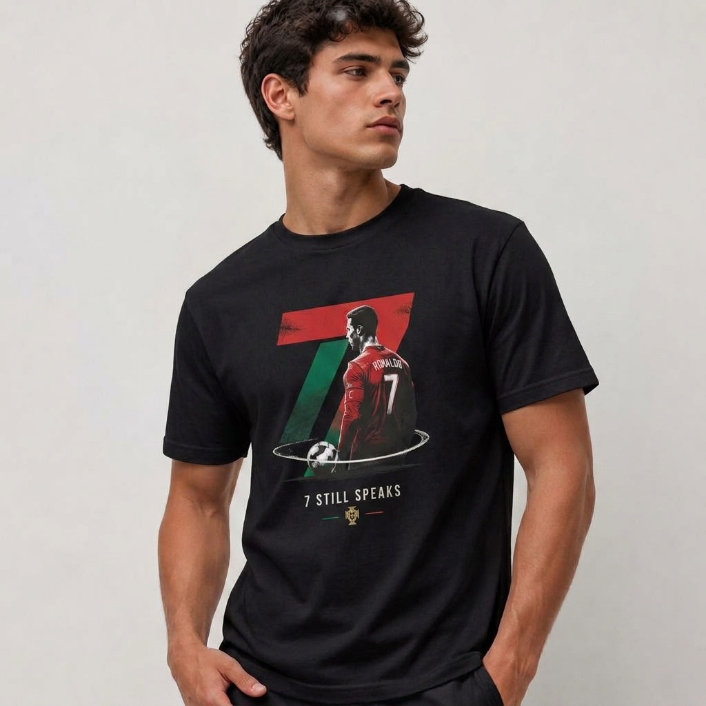 Cristiano Ronaldo Pure Cotton Unisex T-Shirt – Limited-Time Offer
