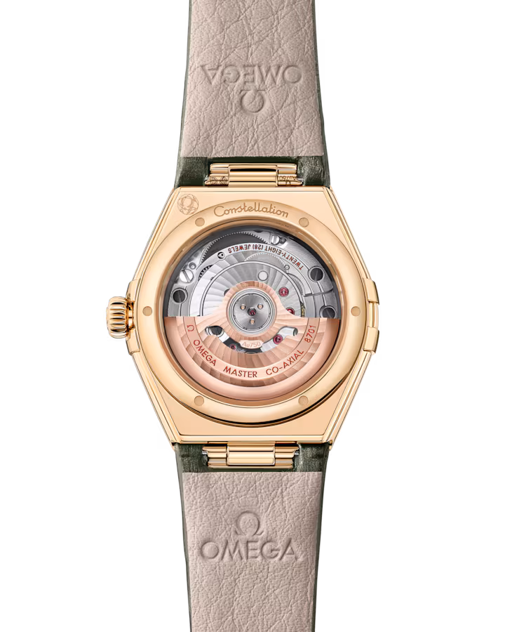 Omega Constellation Ladies' Selection 29mm Moonshine™ gold on alligator gold 131.58.29.20.55.003