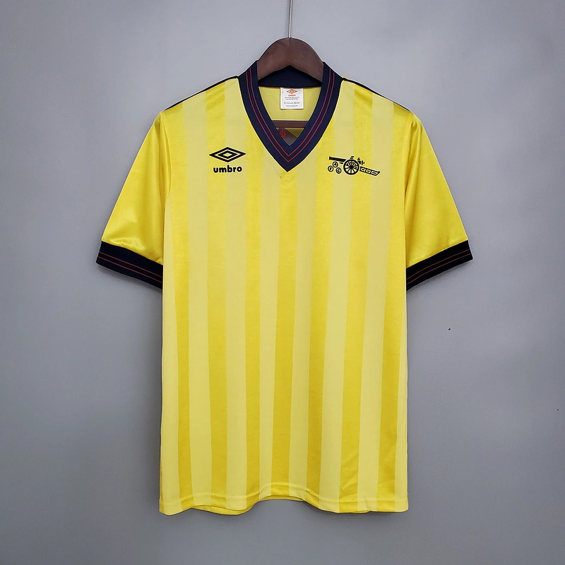 Retro 83-86 Arsenal away Football jersey retro
