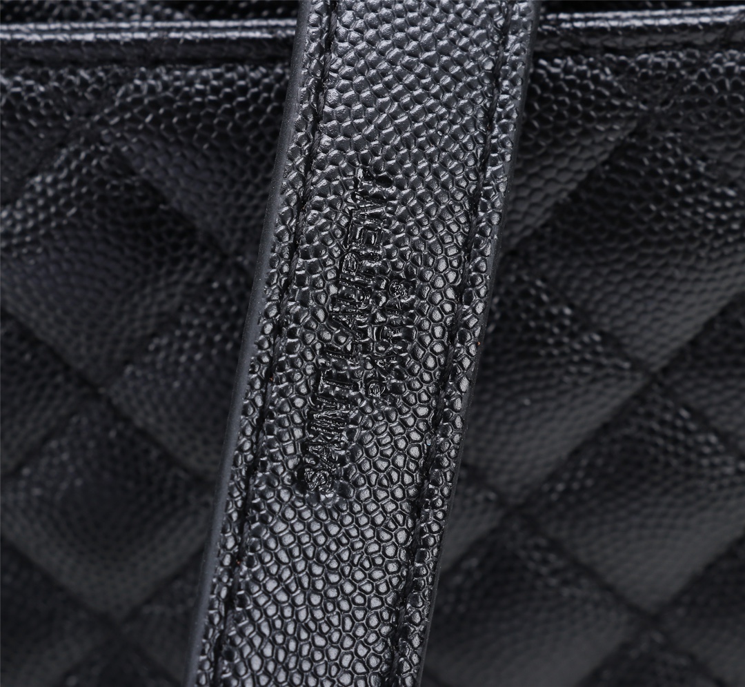 Saint Laurent Envelope Small Bag In Mix Matelasse Grain De Poudre Embossed Black Noir