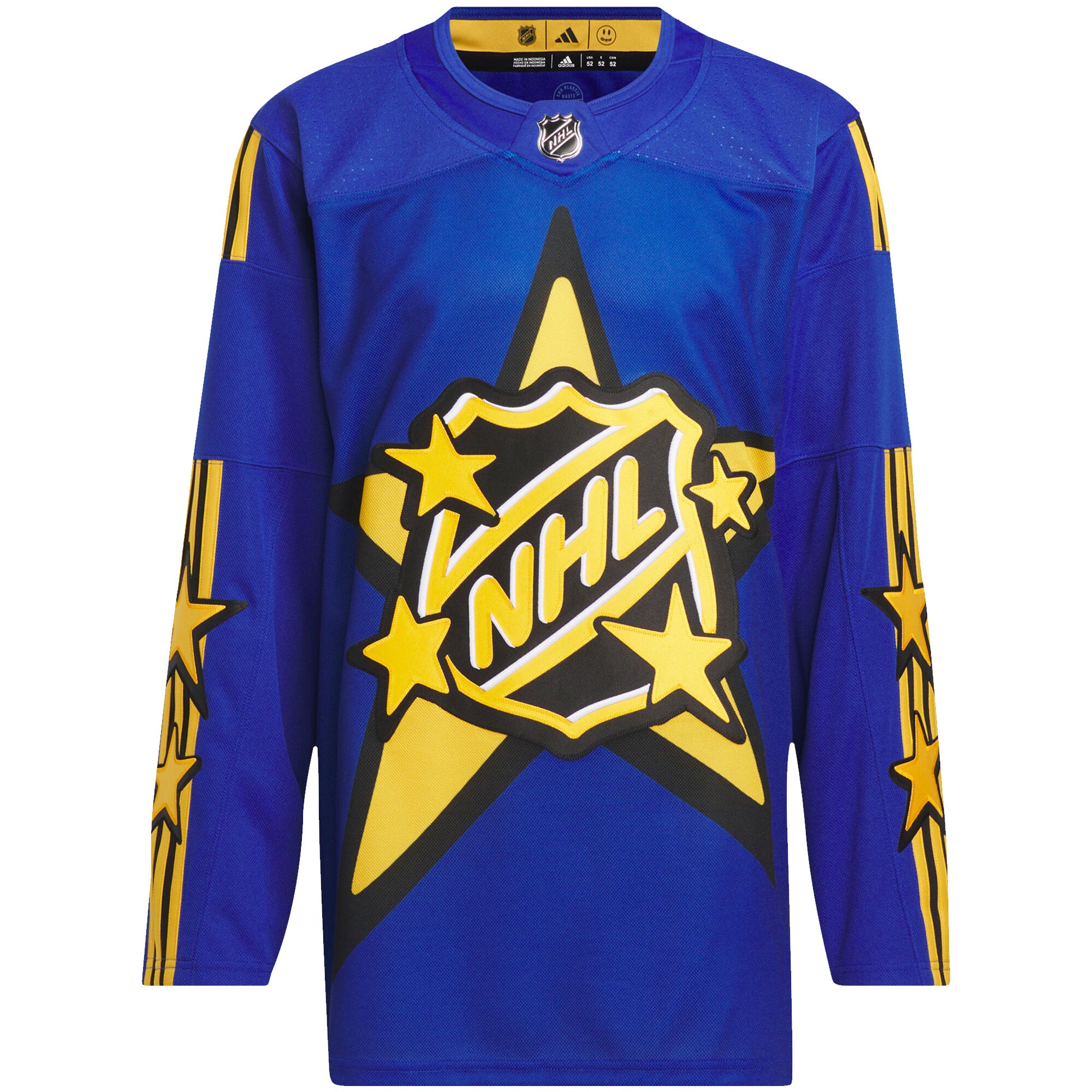 2024 NHL All-Star Game adidas x drew house Primegreen Authentic Jersey – Blue