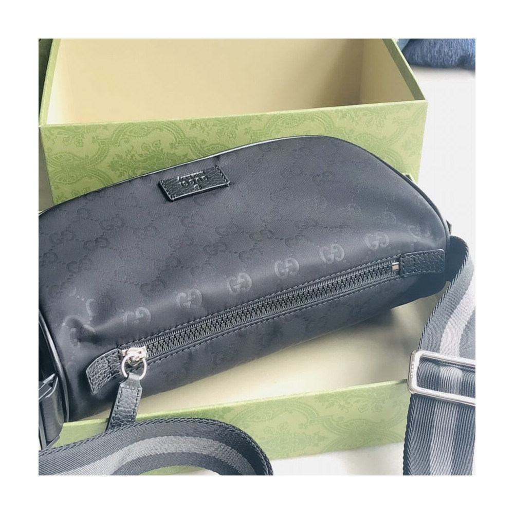 Gucci GG Guccissima Nylon Waist Crossbody Bag