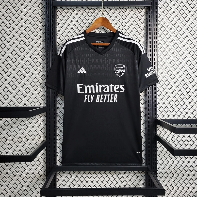 2023-24 Arsenal Black Goalkeeper Football jersey