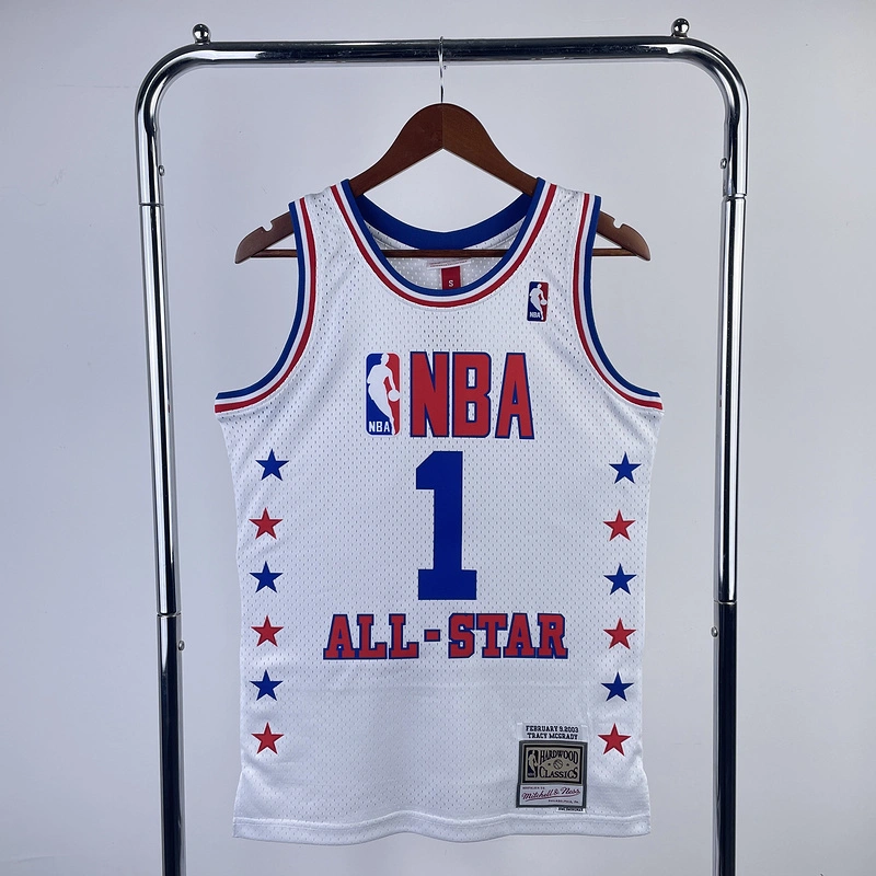 2003 NBA All Star Game (1 MC GRADY) Basketball Jersey