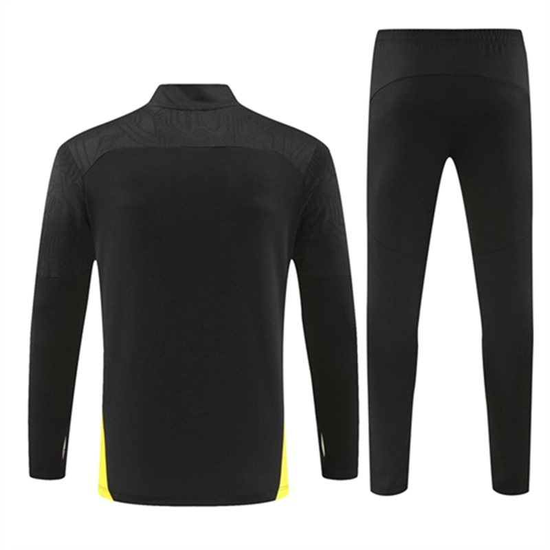 2024-25 Dortmund Black Long Sleeve Training Suit