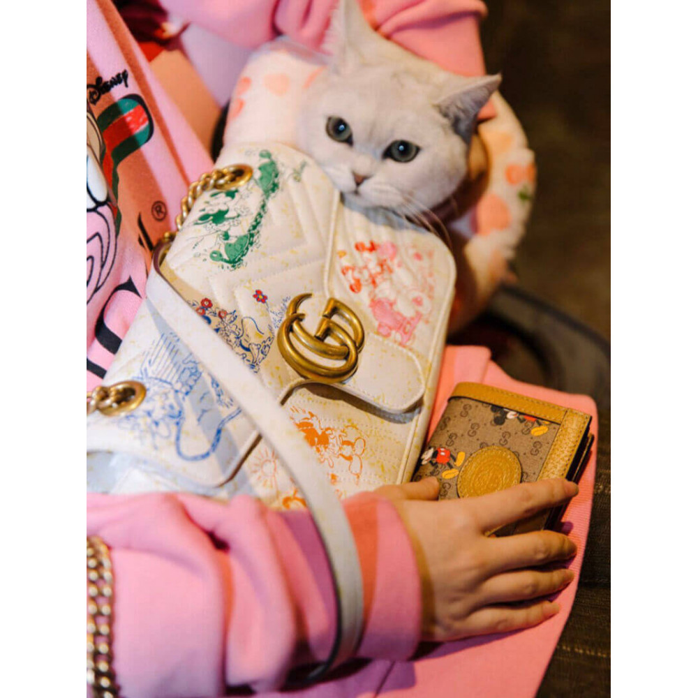Disney x Gucci GG Marmont Small Shoulder Bag 23cm
