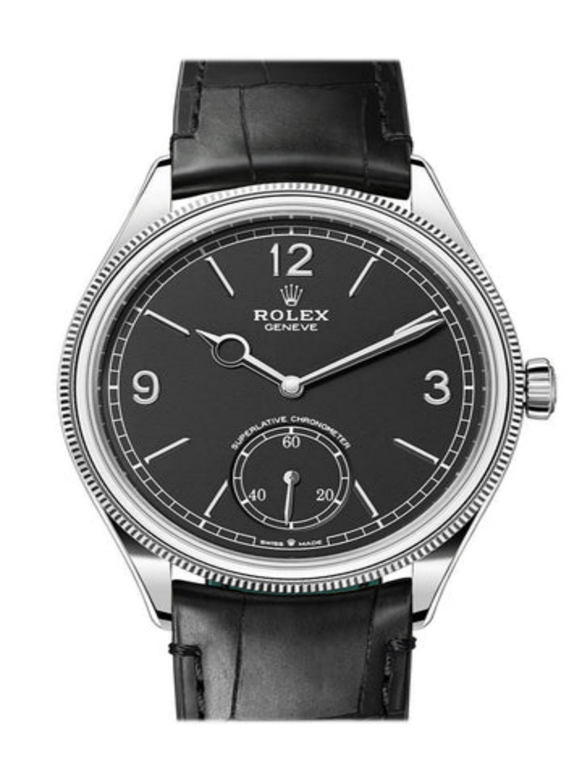 【Super Clone】Rolex 1908 Black Dial 52509 0002 39 mm Replica Watch