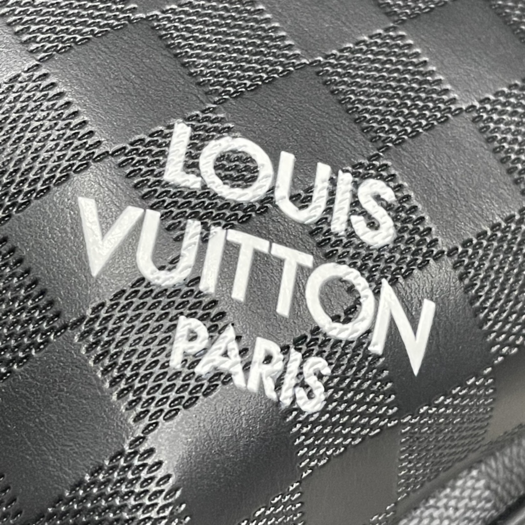 Louis Vuitton Avenue Slingbag 31Cm Black And Grey N40439